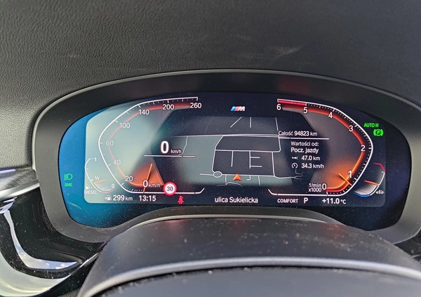 BMW Seria 5 cena 179998 przebieg: 95060, rok produkcji 2021 z Wrocław małe 301